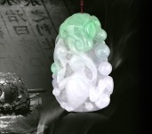 开光招财三角蝉