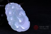 糯种如意缅甸翡翠挂件