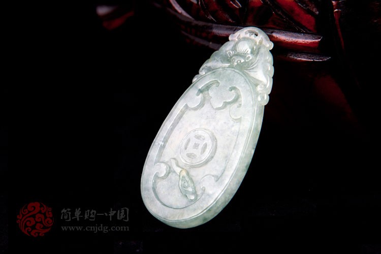 事事如意缅甸天然翡翠A货飘花如意挂件（多款）
