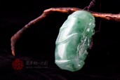 步步为赢缅甸老坑天然翡翠A货节节高挂件