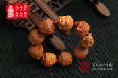 释迦牟尼天然血龙木纳财辟邪佛珠手串