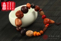 长命富贵天然十八籽菩提招财化煞佛珠手串