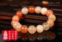 平安如意天然玛瑙凝神静气佛珠手串
