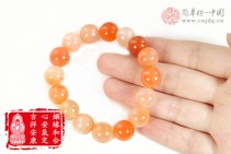 平安如意天然玛瑙凝神静气佛珠手串